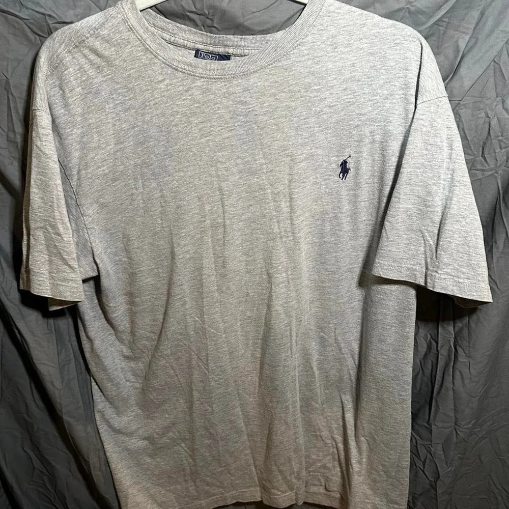Polo Ralph Lauren Heather Gray Crewneck T-Shirt size M